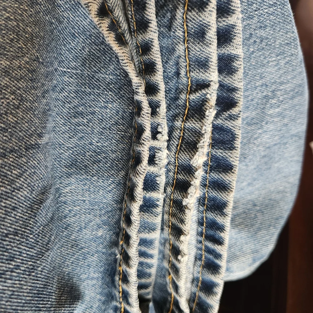 Levi's 517 Bootcut Men's Blue Jeans Size 33x30 - Picture 12 of 14